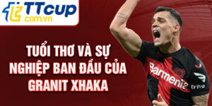 Tuổi thơ và sự nghiệp ban đầu của granit xhaka